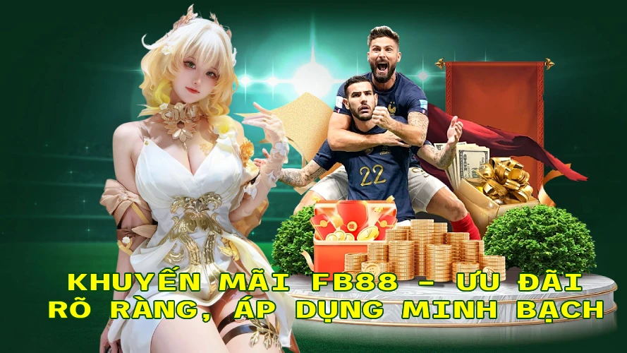 Khuyến Mãi FB88 Ưu Đãi Rõ Ràng Áp Dụng Minh Bạch